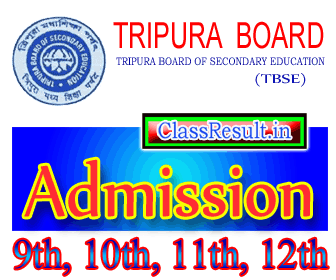 tbse Admission 2023 class 10th Class, 12th, HSE, Plus Two, +2